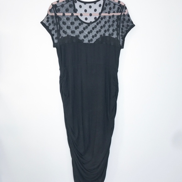 🤰Stork & Babe Polka Dot Maternity Dress - Picture 5 of 6